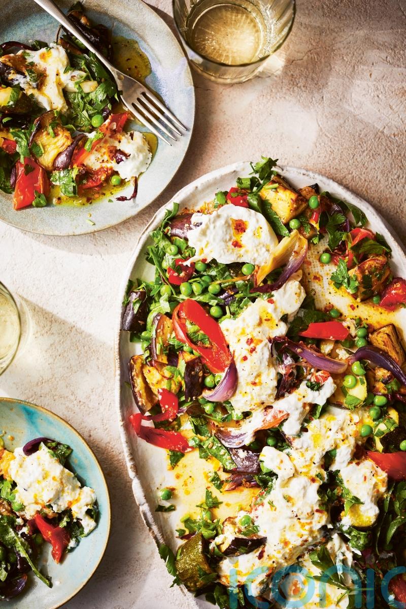 Mehak Kansal&rsquo;s burrata with cumin roasted vegetables recipe