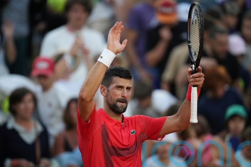 Novak Djokovic scheduled to play during Champions League final