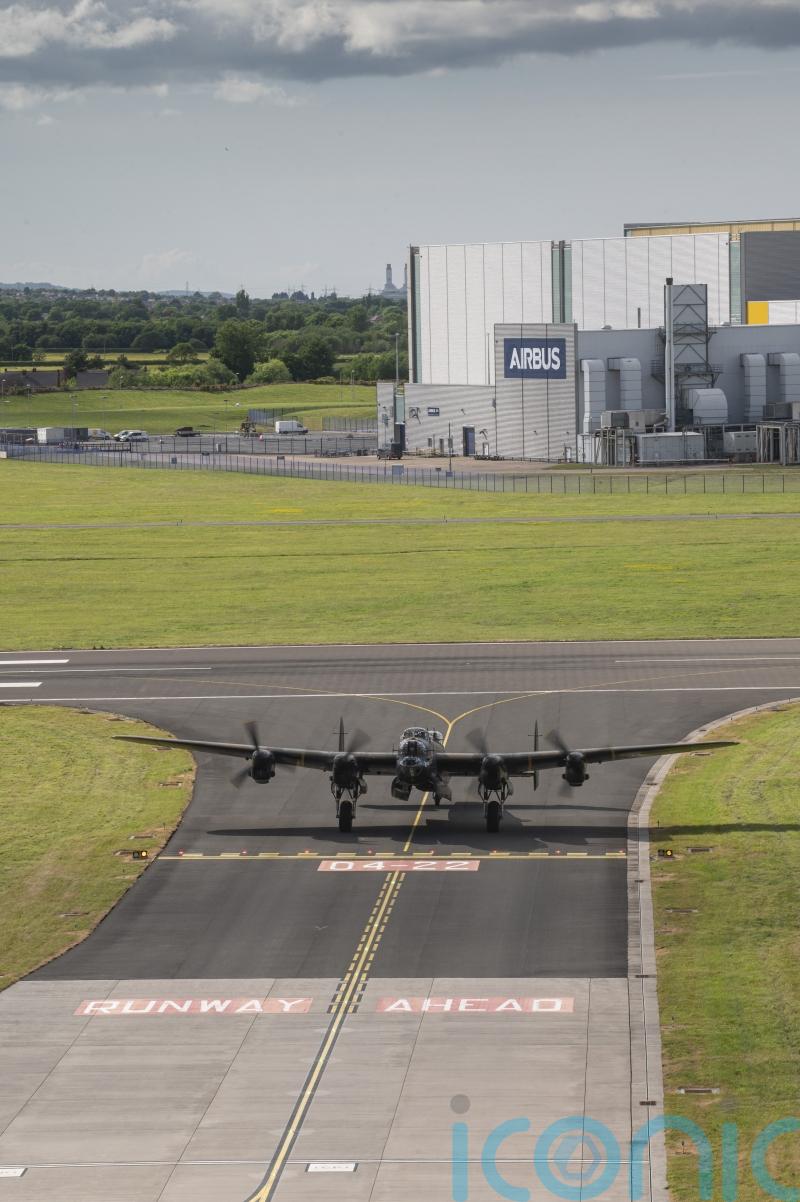 Second World War bomber returns home for 80th anniversary