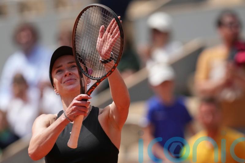 Elina Svitolina saves three match points before knocking out Jasmine Paolini