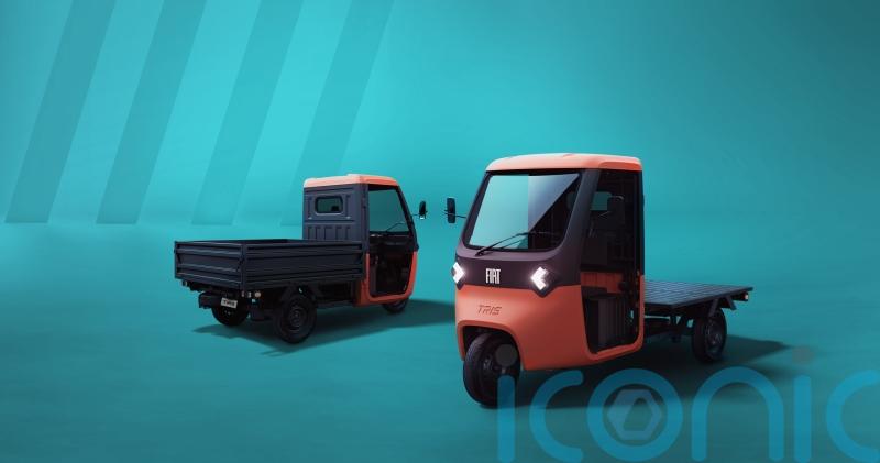 Fiat Tris is a three-wheeled electric pick-up
