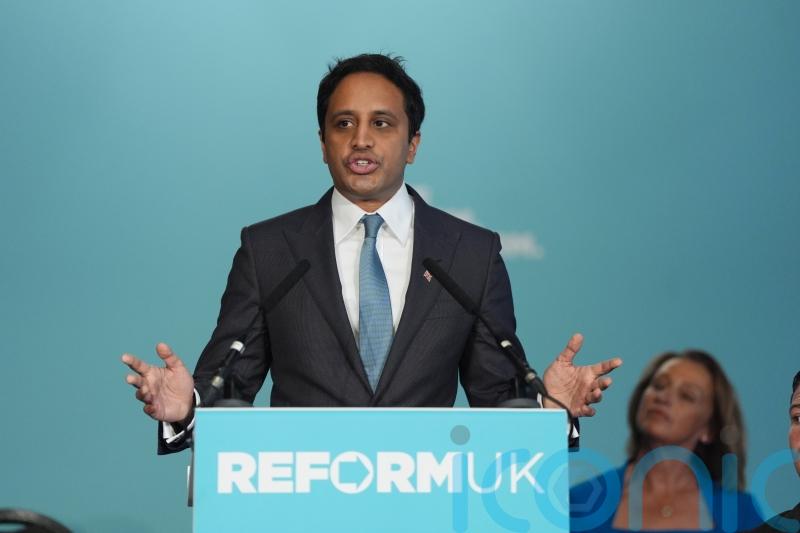 Reform UK chairman quits after calling question from party’s newest MP ‘dumb’