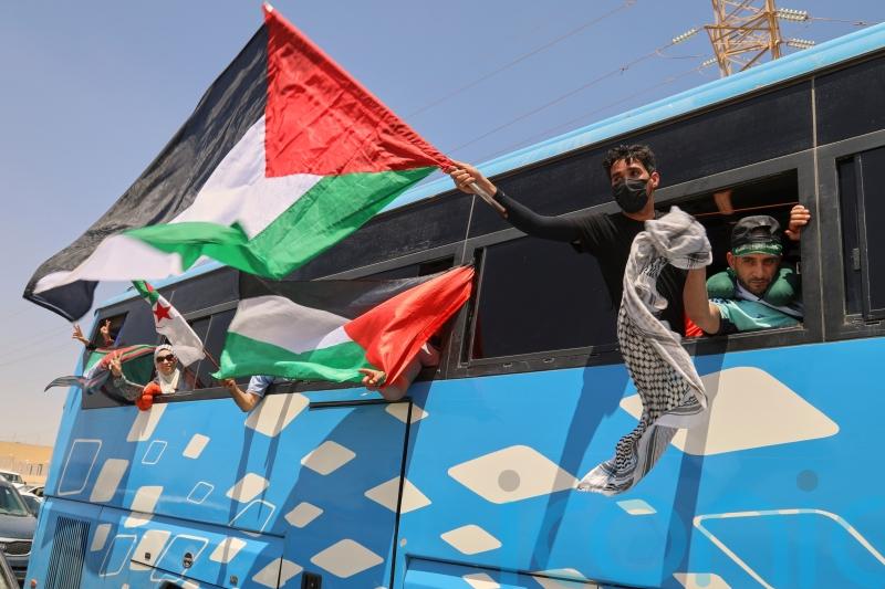 Convoy arrives in Libya en route to Gaza to challenge Israel’s blockade on aid