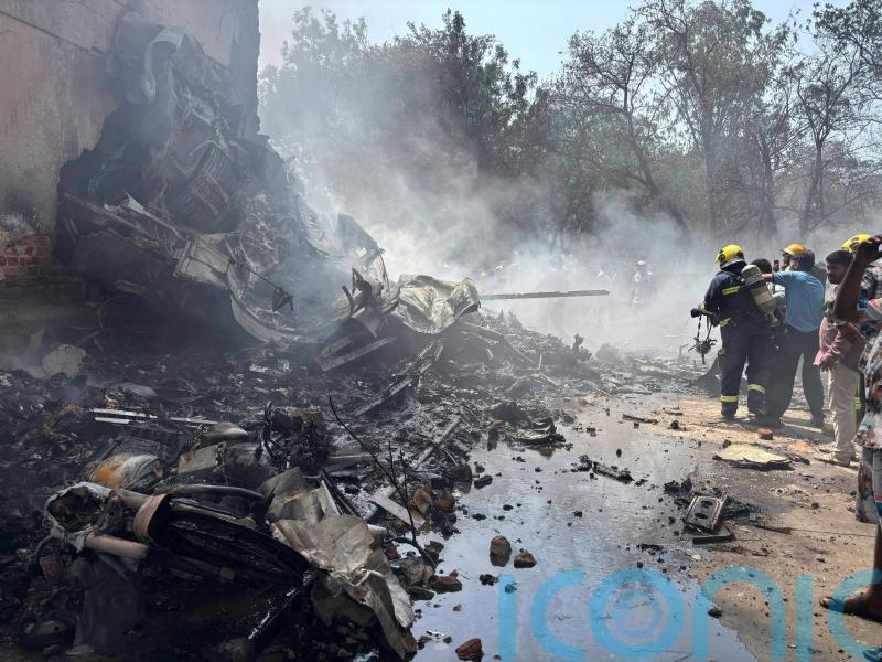 Gatwick-bound plane carrying 53 British nationals crashes in India