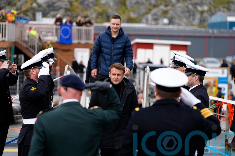 Macron visits Greenland to show European support for strategic Arctic island