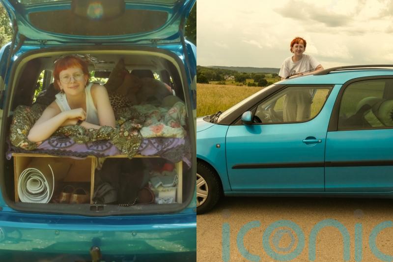 18-year-old transforms 2009 Skoda Roomster into campervan in just 12 hours with £400 to travel Europe with girlfriend