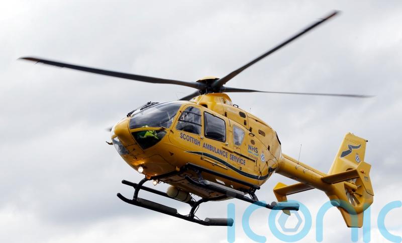 Air ambulance called following motorbike and campervan crash near Stranraer