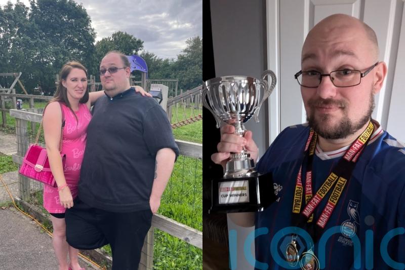 Dad who felt ‘like a monster’ at 24 stone with people staring credits football programme for ‘life-changing’ weight loss