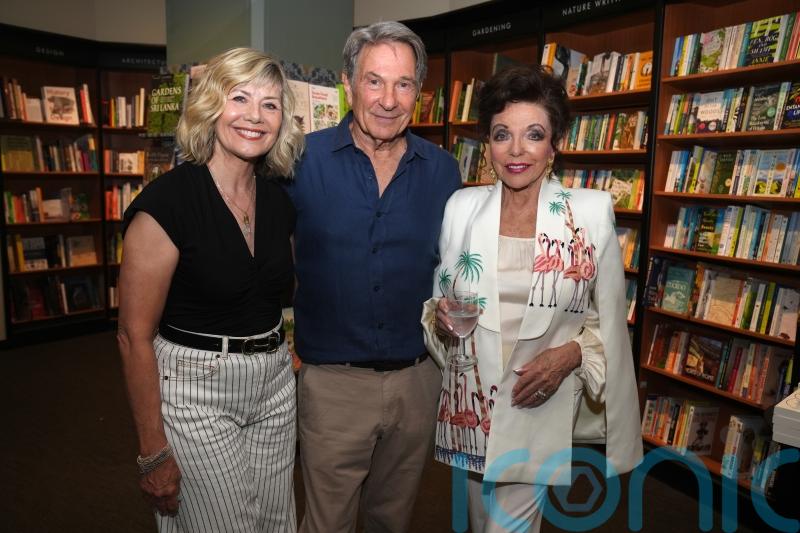 Actress and author Joan Collins joins Michael Brandon for memoir release