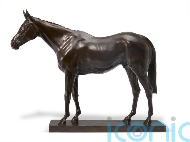 Race horse sculpture by Sir Alfred Munnings to be sold at auction