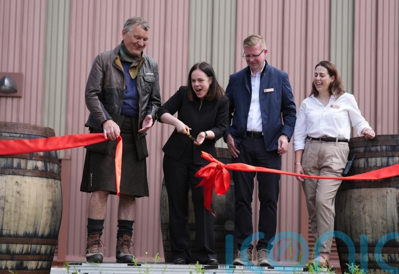 Forbes hails ‘significant moment’ as she opens Ardgowan Distillery