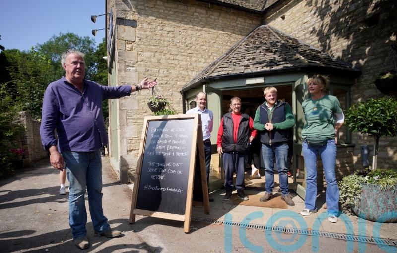 Clarkson’s Farm beats The Traitors to entertainment prize at Tric Awards