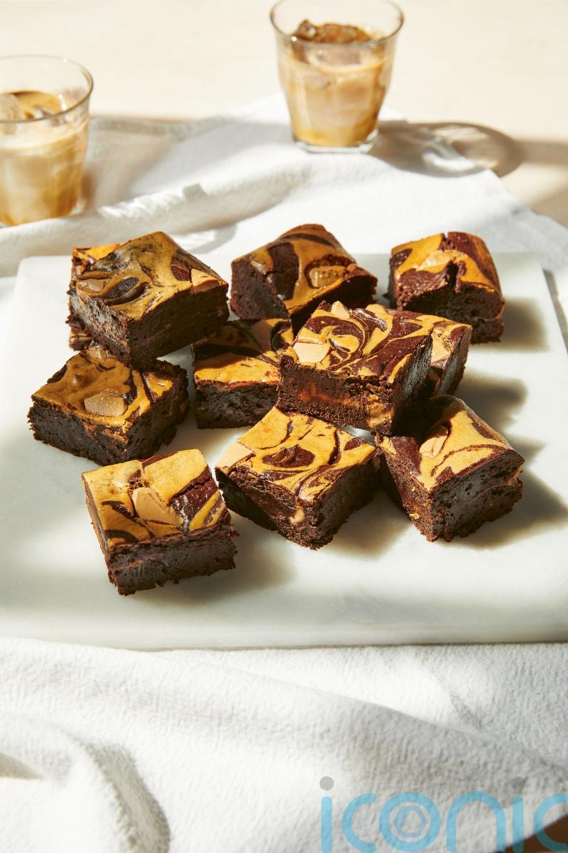 Gurdeep Loyal’s treacle, mocha and blonde chocolate brownies recipe
