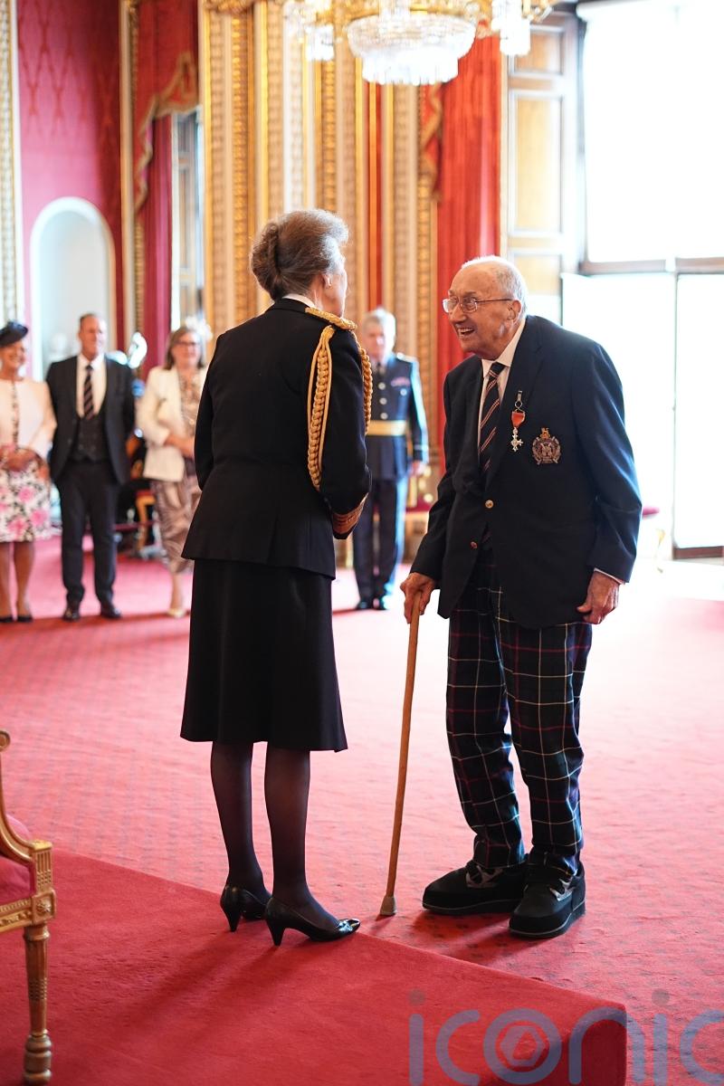 Battle of Arnhem veteran becomes MBE days before 100th birthday