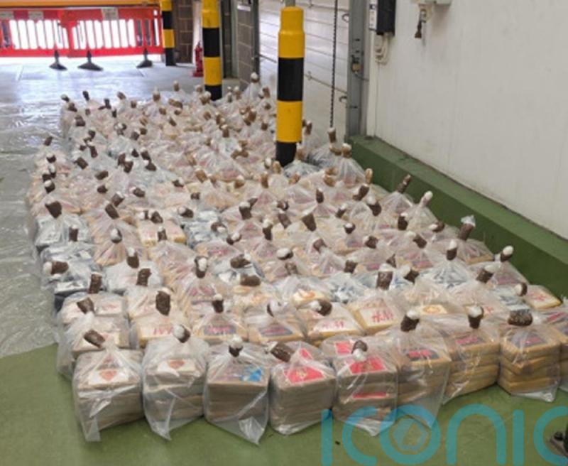 Massive cocaine haul valued at £100m seized at UK port