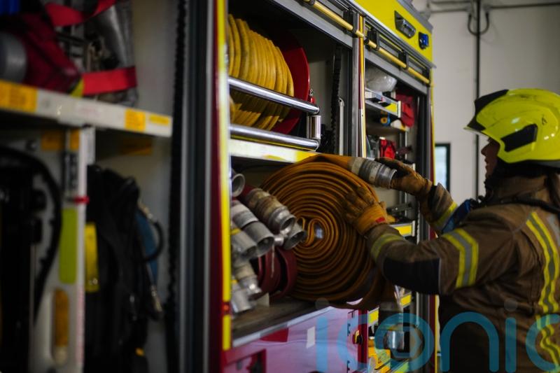 Firefighters battling Highlands wildfire for second day