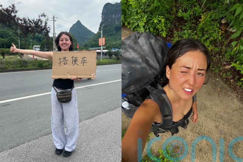 ‘I spent £15 on transport hitchhiking across Africa – I’ve since travelled 5,000 miles from China and not spent a penny’