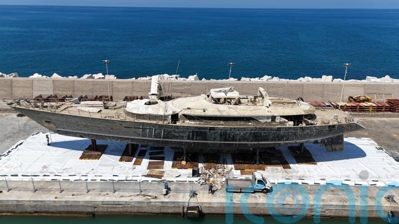 New images of Mike Lynch’s yacht released after salvage mission concludes
