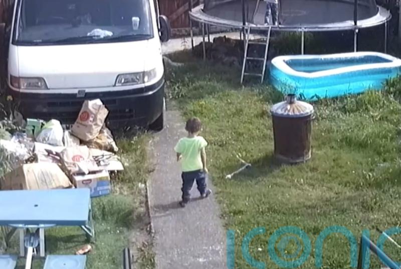 Man accused of grandson’s murder carried him ‘like a ragdoll’, court hears