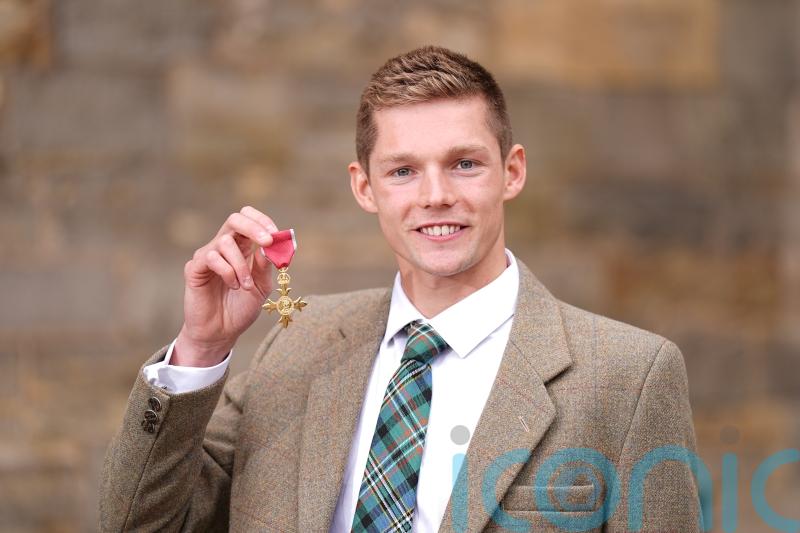 Scotland’s most decorated Olympian describes ‘special’ OBE moment