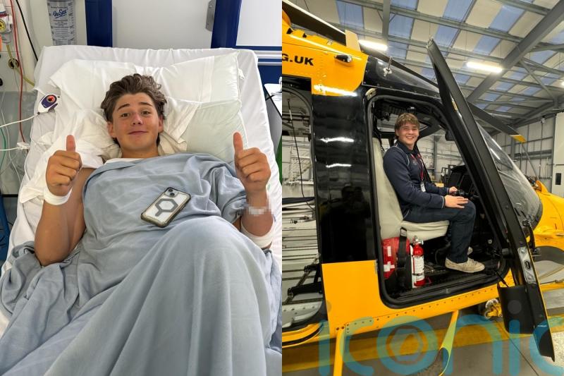 ‘My son collapsed from heat stroke running in the woods and developed multi-organ failure – an app helped save his life’
