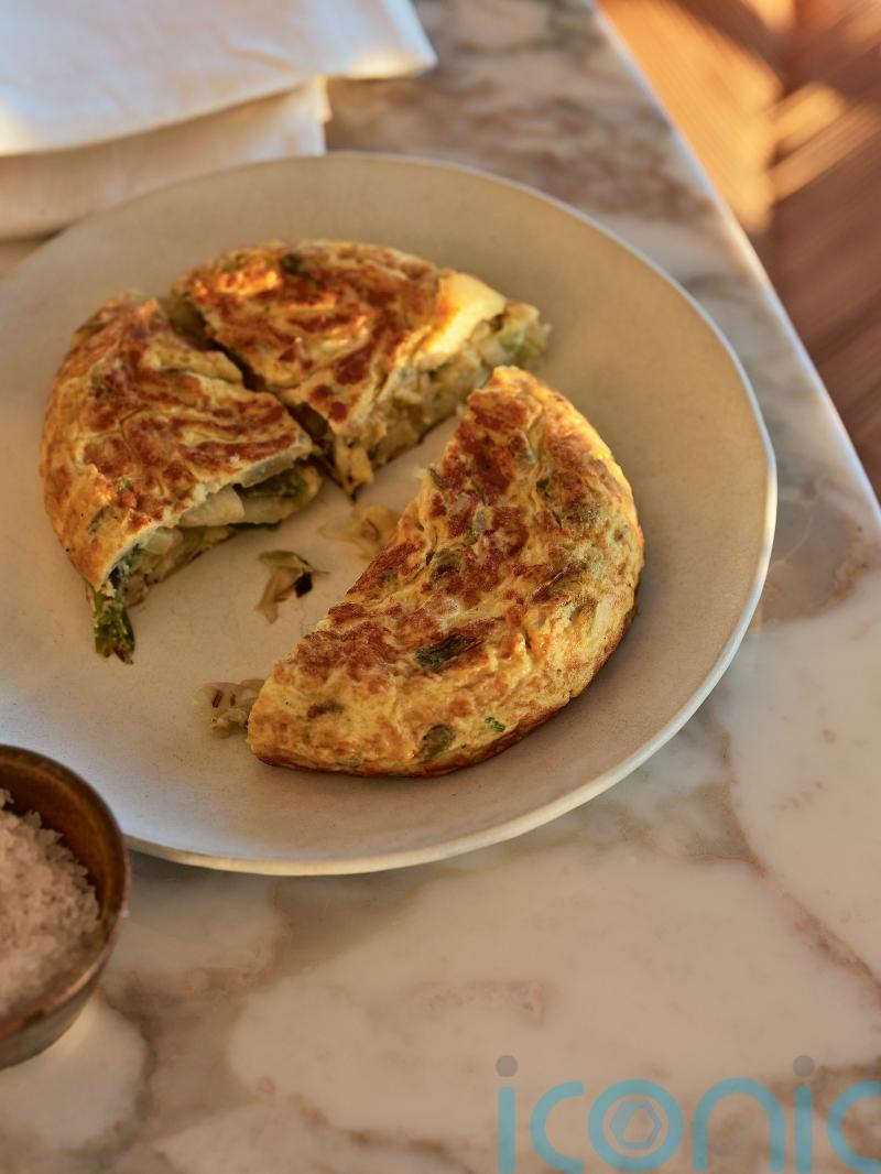 José Pizarro’s griddled spring onion tortilla recipe