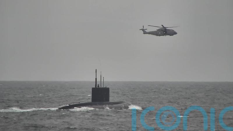 Russian submarine shadowed by Royal Navy as it travelled through UK waters