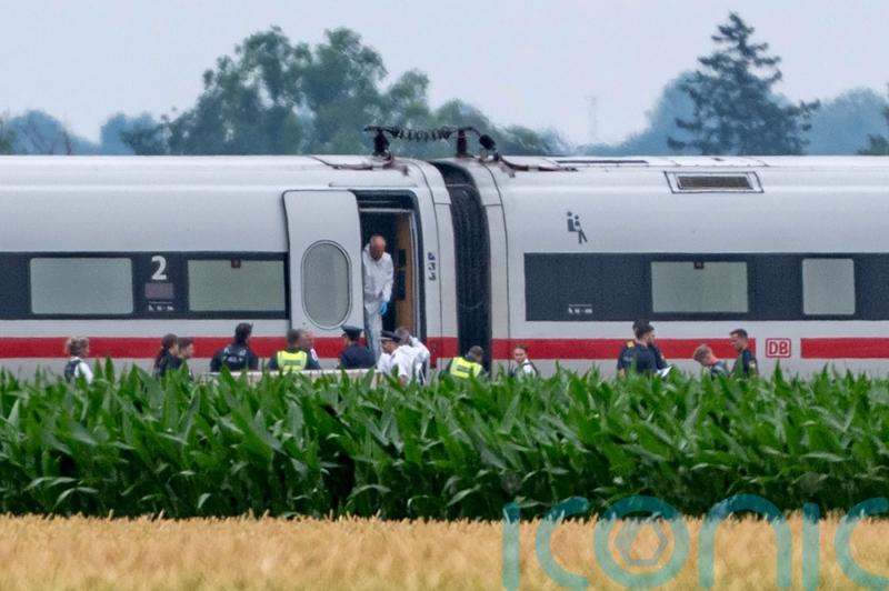 Four people injured in hammer attack on German train, police say