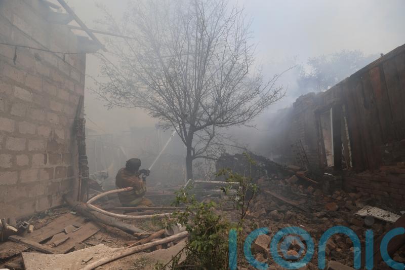 Russia fires drones at civilian areas of Ukraine after sacking transport chief