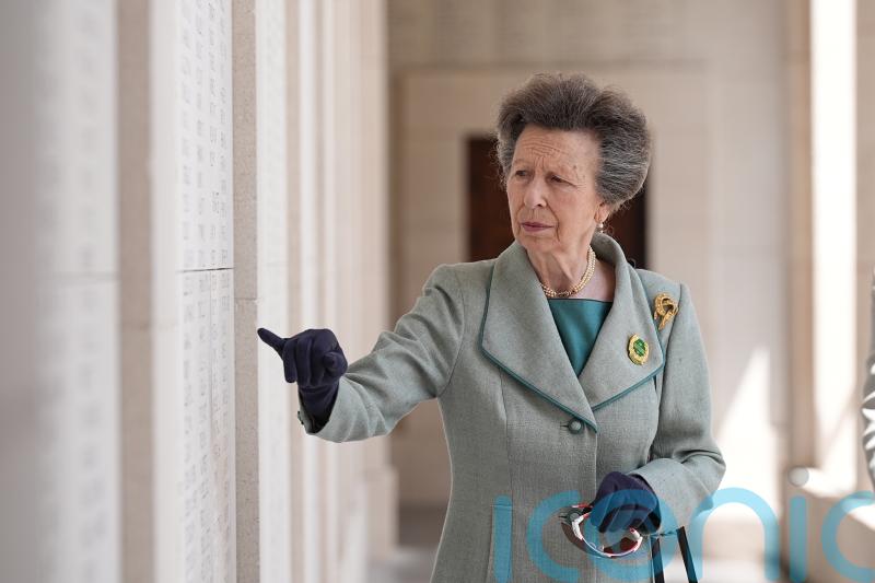 Anne rededicates First World War Menin Gate memorial to ‘remembrance and unity’
