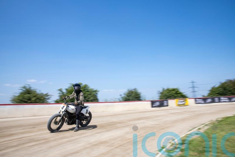 Riding motorcycle flat-track for the first time: How hard can it be?