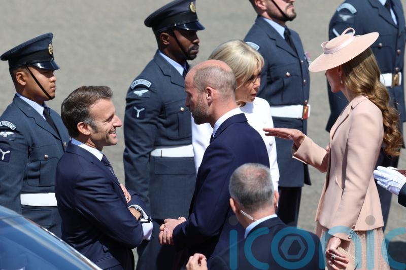 Macron arrives in UK promising co-operation on issues including migration