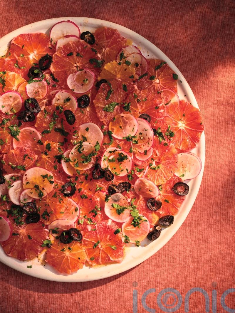 Yasmin Khan’s orange, radish and olive salad