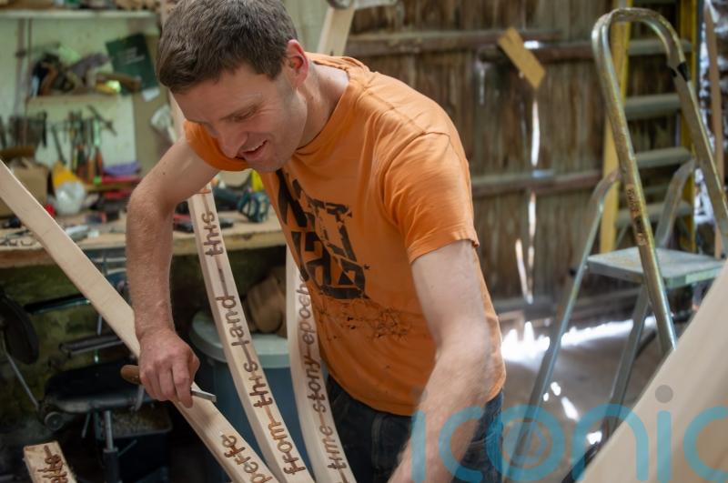 Sycamore Gap tree trunk installation to go on display