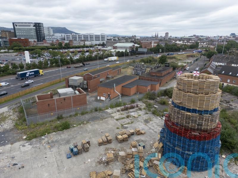 Little-Pengelly urges people to stop playing politics over Belfast bonfire