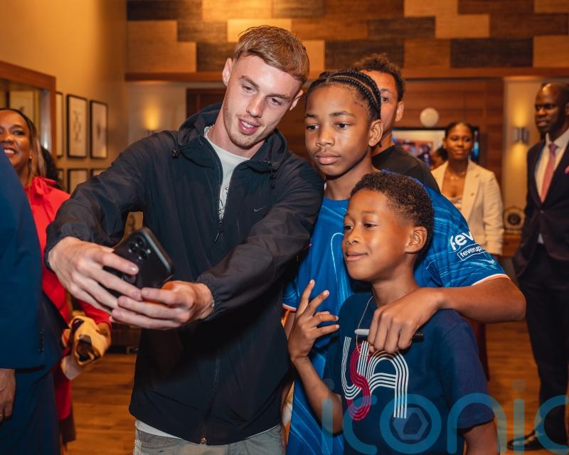 Cole Palmer receives hero’s welcome in grandfather’s birthplace St Kitts