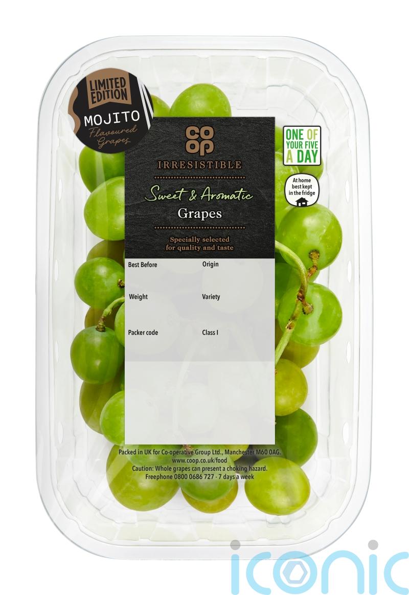 Co-op to launch range of grapes that taste like a Mojito cocktail