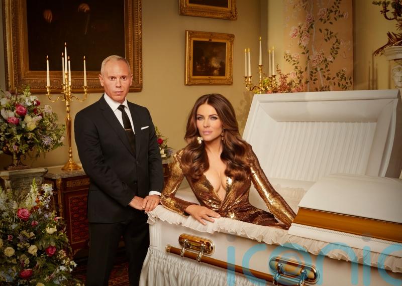 Elizabeth Hurley buried in a coffin in teaser for new reality show on Channel 4