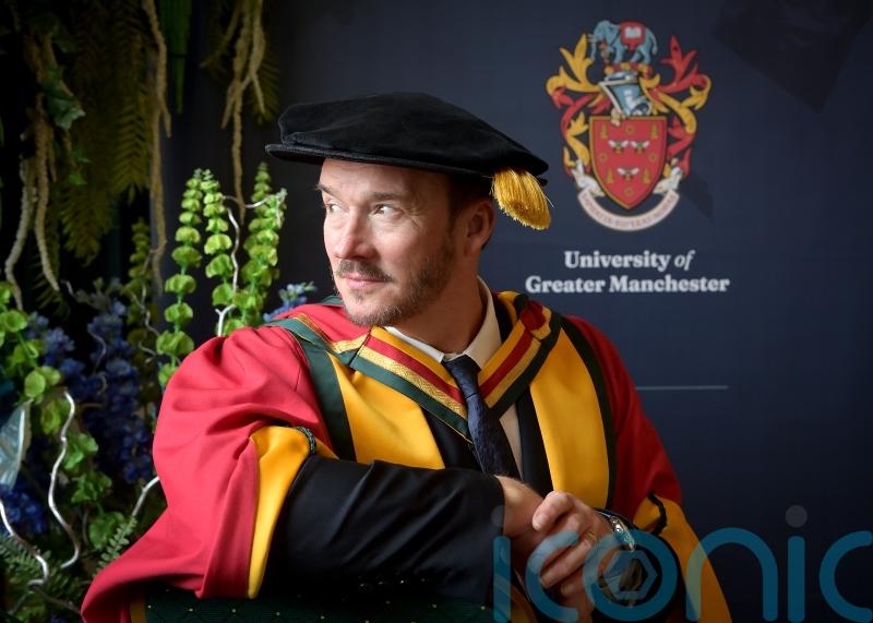 Tenor Russell Watson awarded honorary degree by University of Greater Manchester