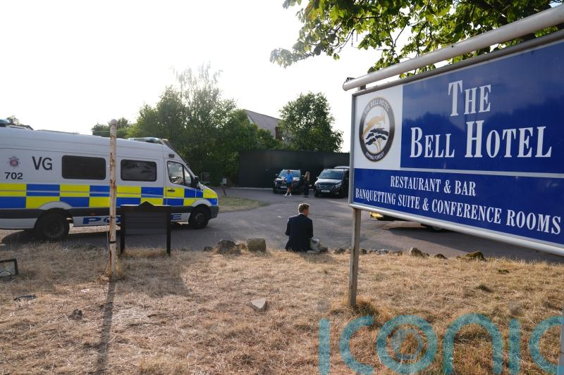 Third arrest after clashes outside Essex hotel ‘housing asylum seekers’