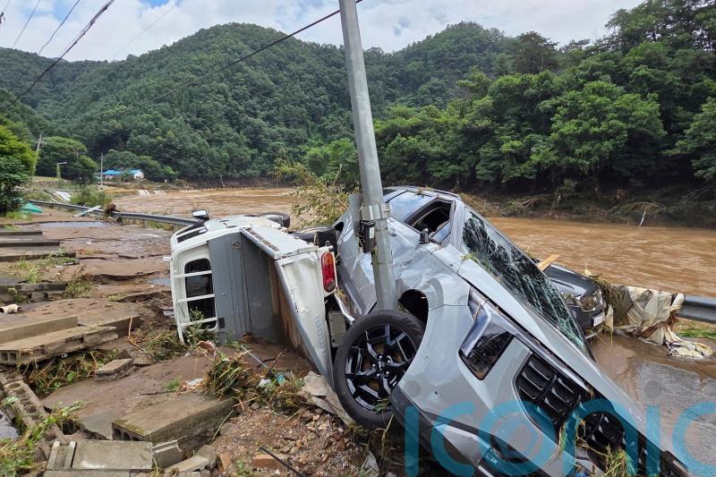 Seventeen dead and 11 missing after torrential rain in South Korea