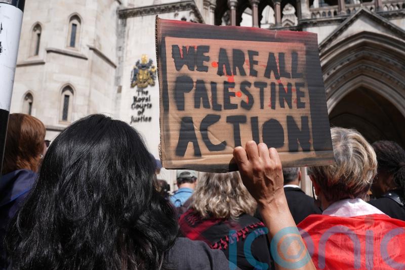 Palestine Action terror ban made UK ‘international outlier’, High Court told