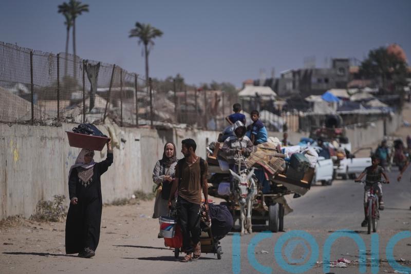 Israeli forces push into parts of a Gaza city that the war had largely spared