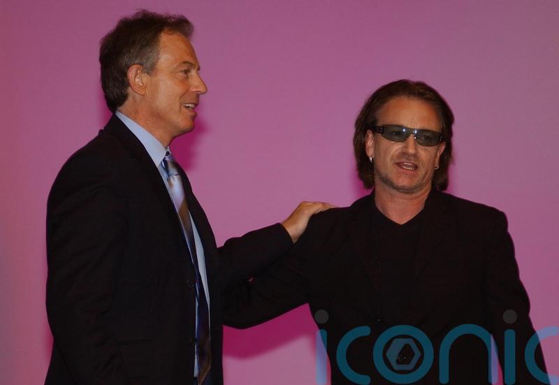Blair happy to keep guitar from Bono – but not one from Mexico’s president