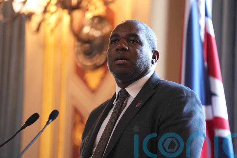 Israel could face further sanctions if it does not agree Gaza ceasefire – Lammy