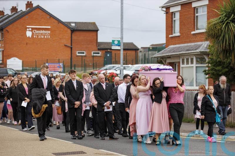 Mother pays emotional tribute at funeral for daughter killed in road collision