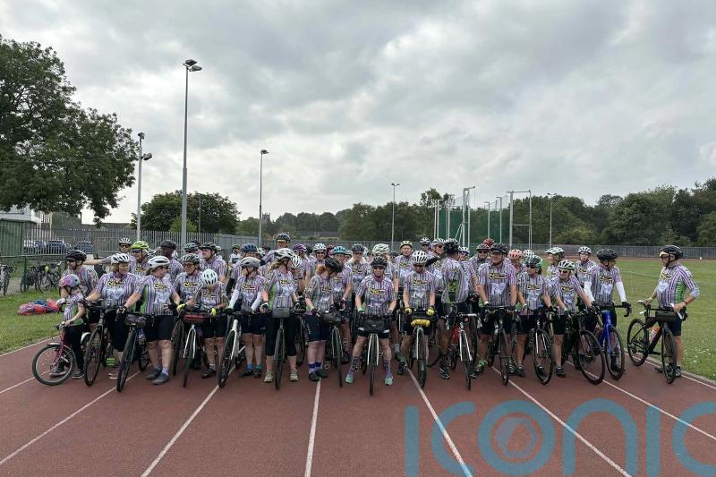 More than 100 cyclists set off on ride to remember murdered MP Jo Cox