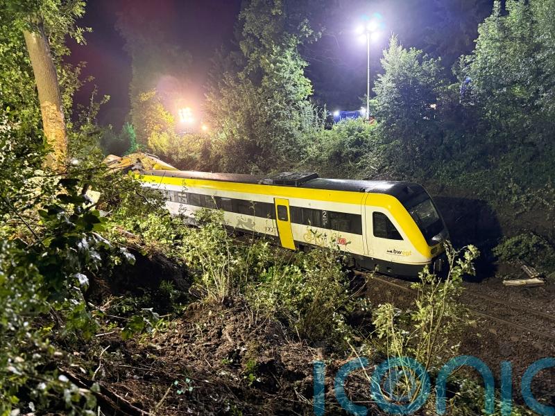 German train derailment ’caused by landslide’