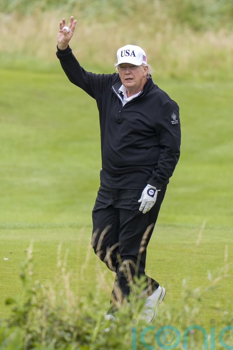 Donald Trump to open resort’s second golf course on final day in Scotland