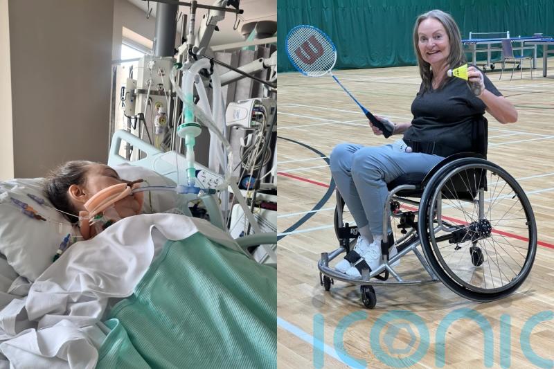 Mum given ‘1% chance of survival’ after cardiac arrest now competing in wheelchair sports events